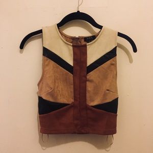 Crop top + Skirt set